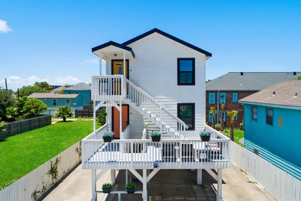 Soleil House - Unit B Villa Galveston Luaran gambar